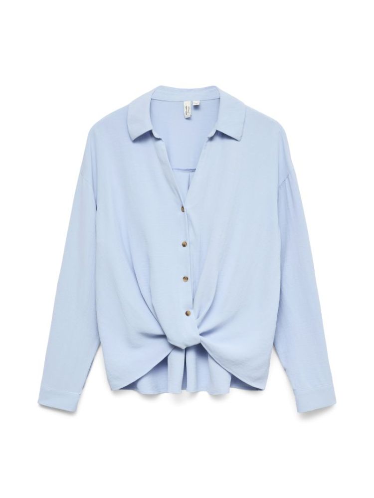 VMIZZY LS DETAIL SHIRT WVN BTQ 249737 Brunnera