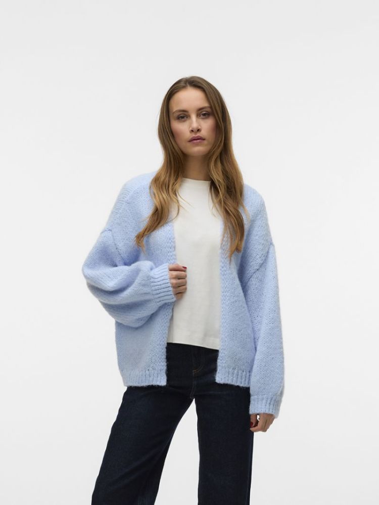 VMMAYBE LS OPEN CARDIGAN NOOS 181684 Cashmere