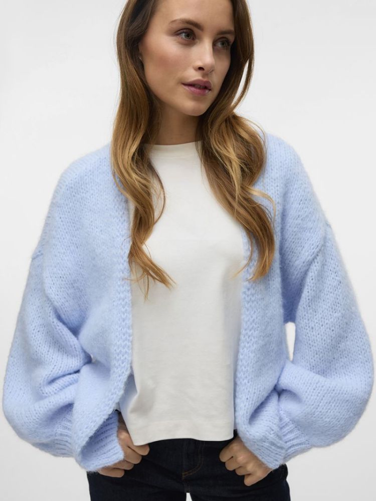 VMMAYBE LS OPEN CARDIGAN NOOS 181684 Cashmere