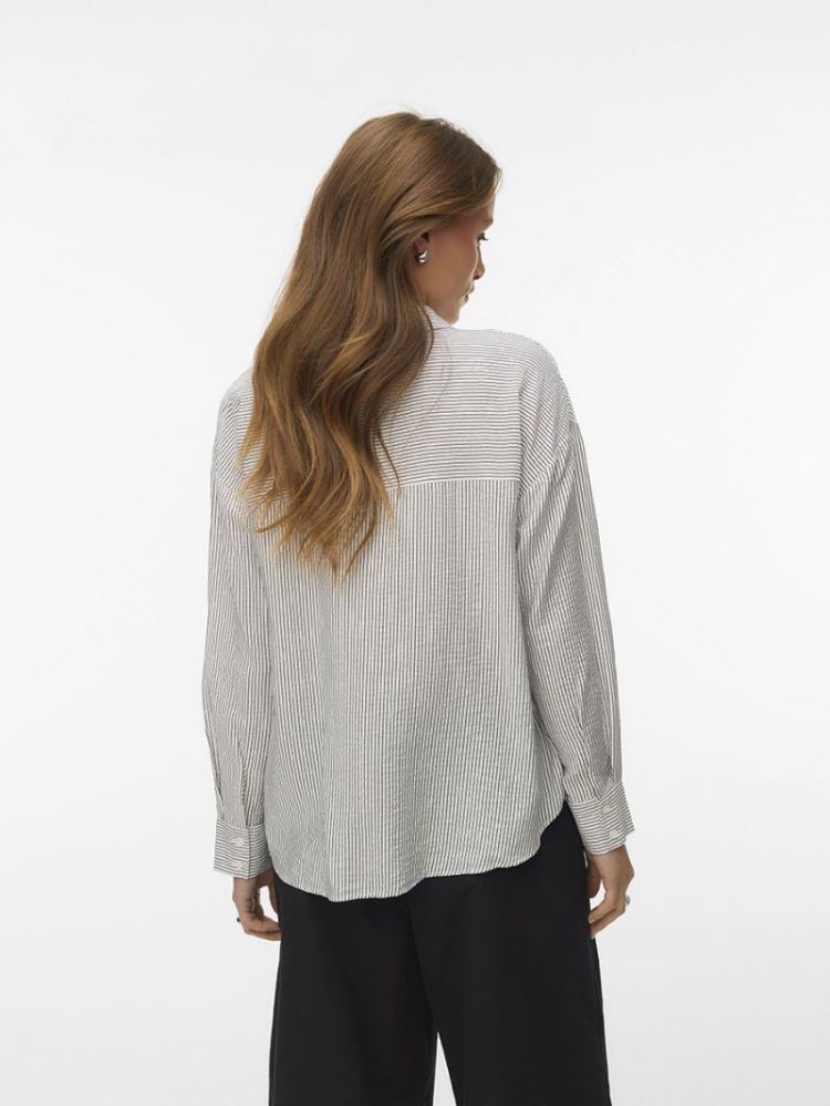 VMKAJA LS SHIRT WVN 175598002 Snow