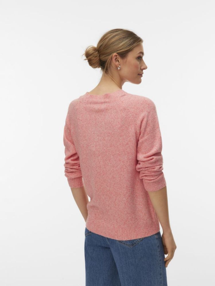 VMDOFFY LS O-NECK BLOUSE GA NO 300017004 Coral