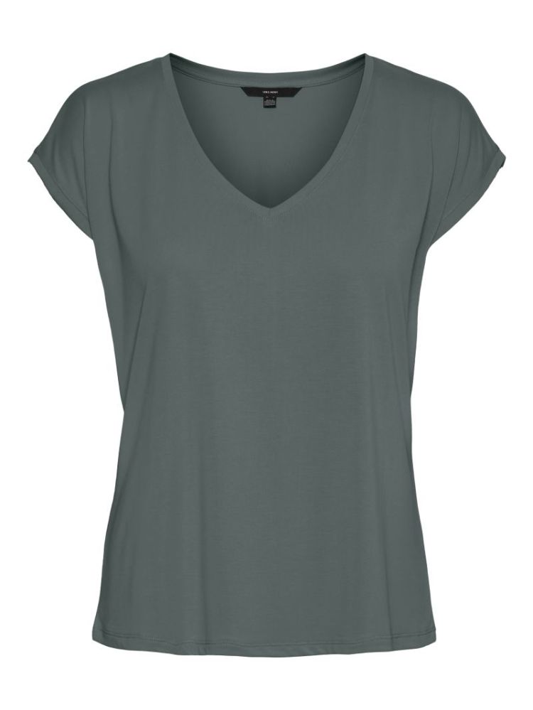VMFILLI SS V-NECK TEE NOOS 175629 Balsam G