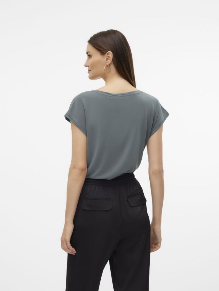 VMFILLI SS V-NECK TEE NOOS 175629 Balsam G