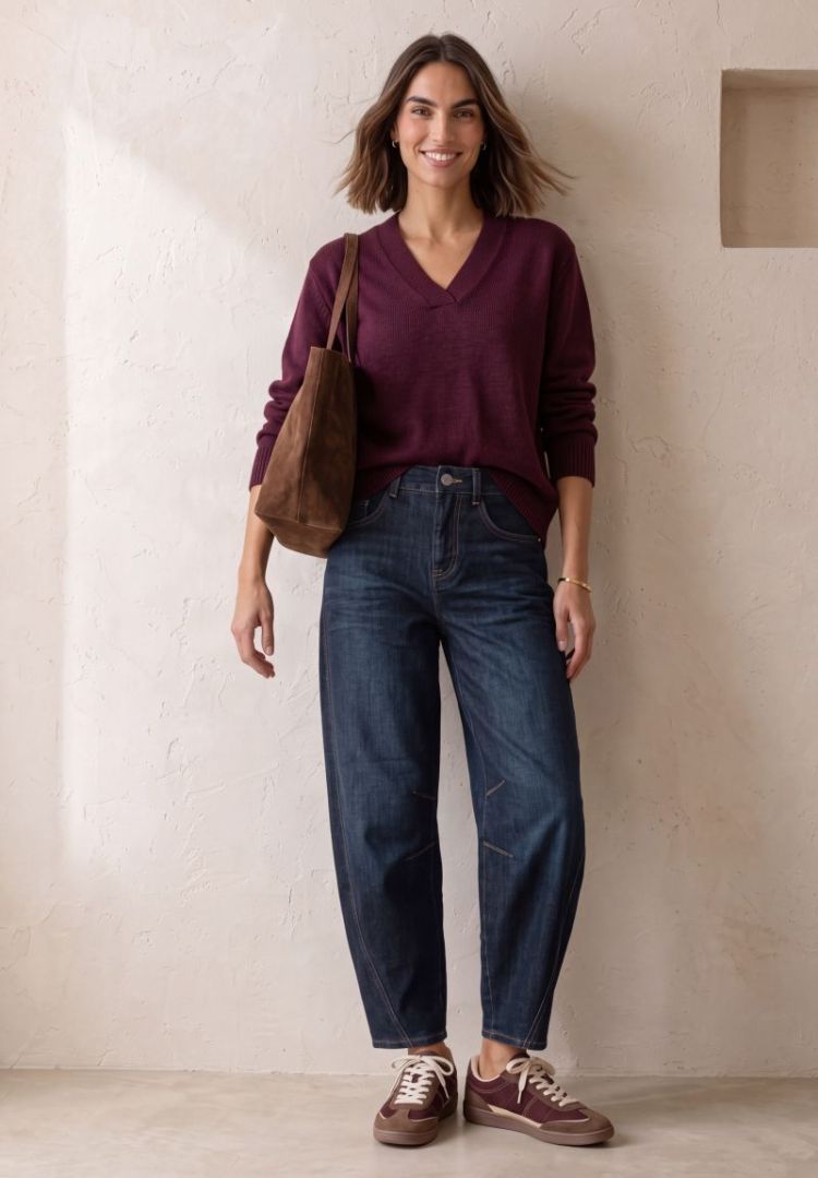 A381487 STYLE KARLIE BARREL.HW 18264 Dark Blue