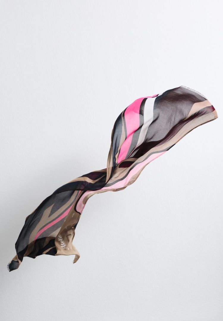 A573269 PRINTED MODAL LONGSCAR 33516 multicolo