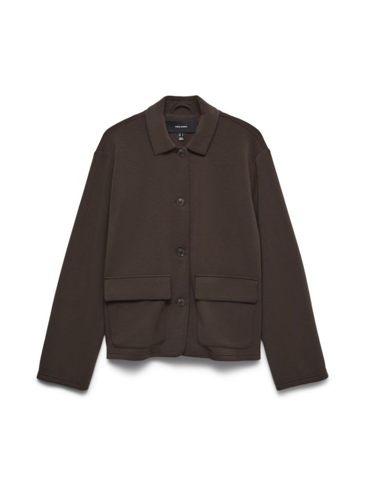 VMBELLIS LS JACKET NOOS 297957 Chocolat