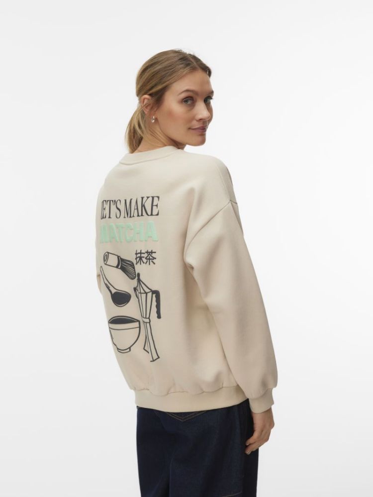 VMADINE URSULA LS SWEAT BOX JR 175626002 Oatme