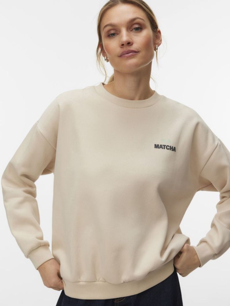 VMADINE URSULA LS SWEAT BOX JR 175626002 Oatme