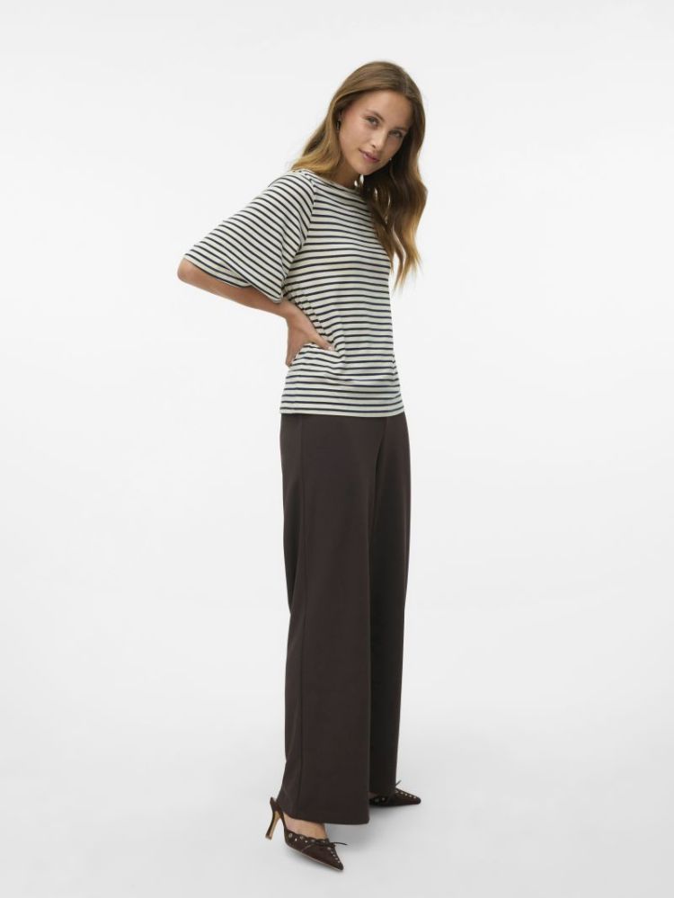 VMBERLIN ZAMIRA MW WIDE PANT N 297957 Chocolat