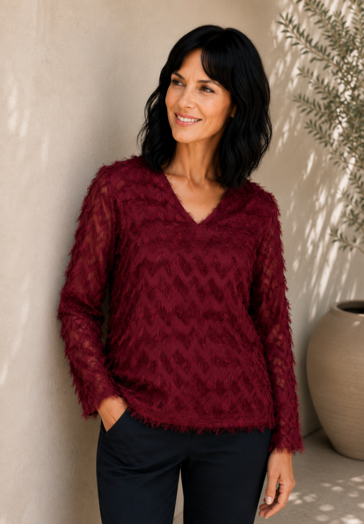 P46W816 MAJA AUBERGINE