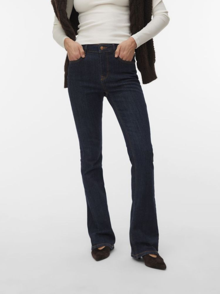 VMFLASH MR FLARED JEANS LI3190 178006001 Dark
