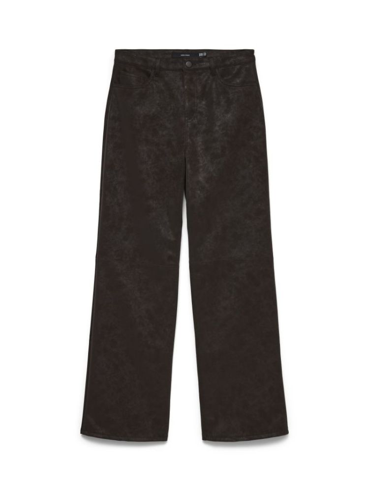 VMSANYA HW FS WIDE PANT 297957 Chocolat