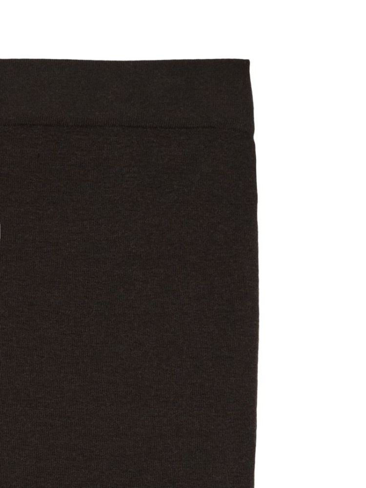 VMKACY NW DRAPE ANKLE SKIRT 297957002 Choco