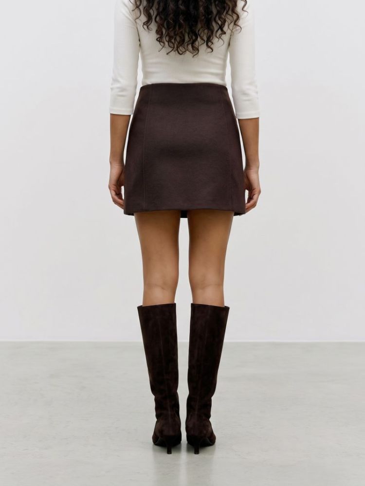 VMFORTUNEALLISON HW SHORT SKIR 297957001 Choco