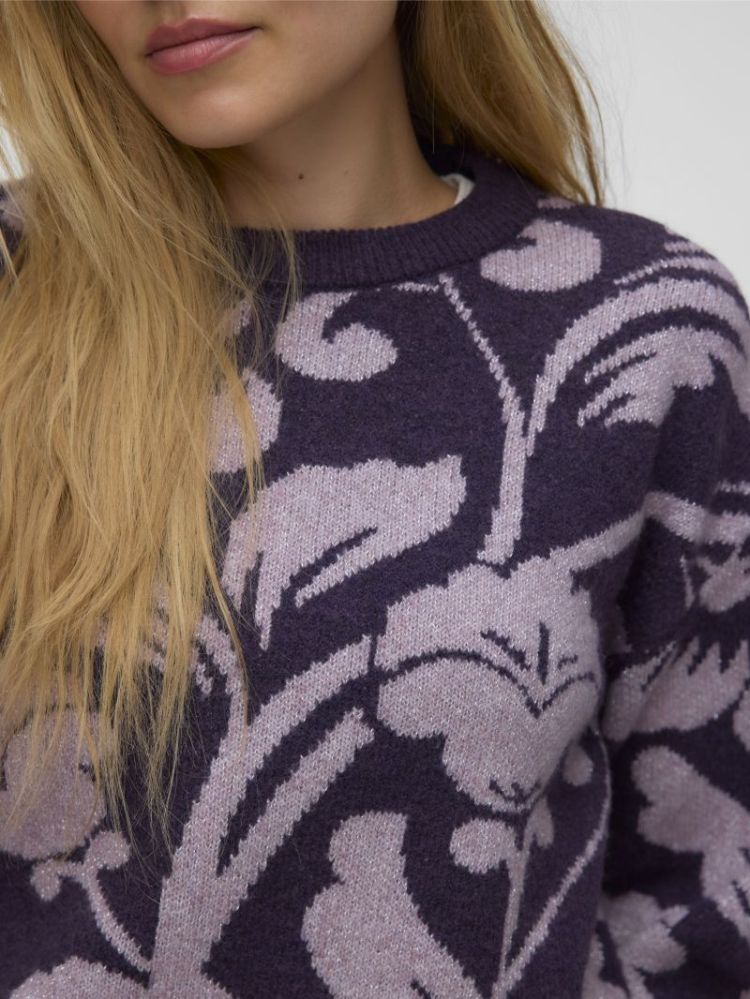 VMETTASHINE LS O-NECK PULLOVER 307271002 Sweet