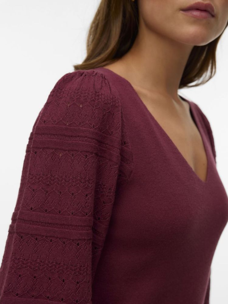 VMNEWLIMONE LS V-NECK PULLOVER 199051 Windsor